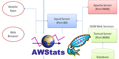 Analysing REST Web Services with Squid and AWStats